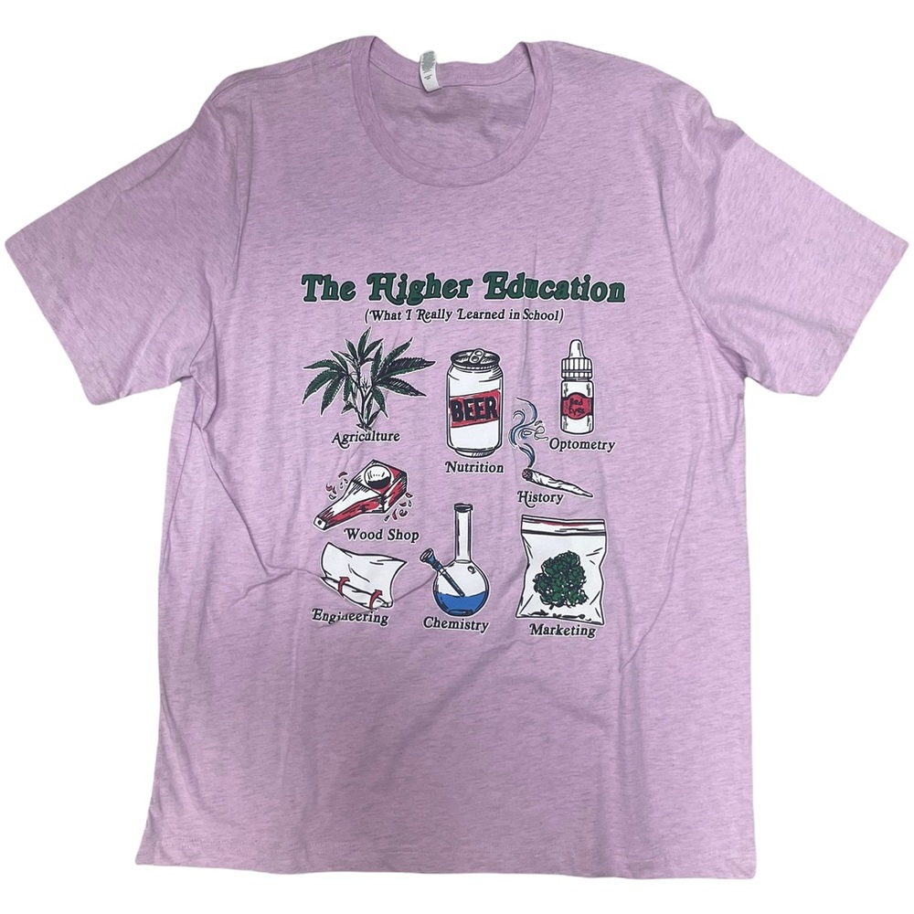 The Higher Education Graphic T-shirt